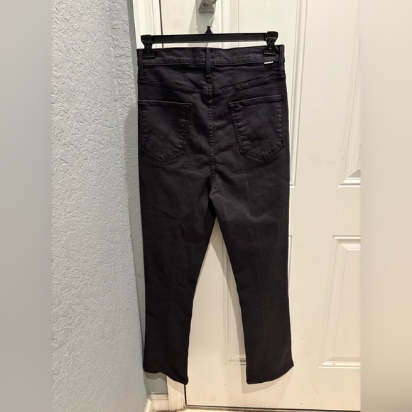 Mother The Tippy Top Runaway Heel Jeans in Faded Black sz 32 - Picture 4 of 7